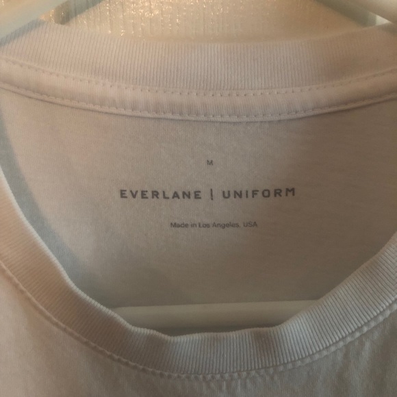 ❌SOLD❌ 2 Everlane Uniform Organic Cotton Tees - Picture 7 of 11